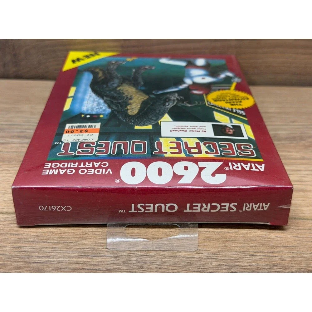 Secret Quest (Atari 2600, 1989) New Factory Sealed!